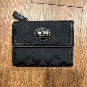 COACH Black Womens wallet